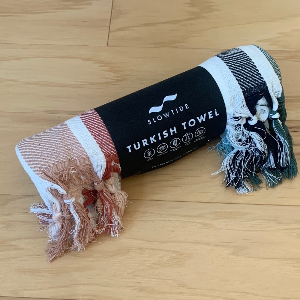 Slowtide Multicolor Turkish Towel